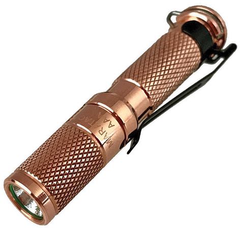 The blade extends with ease and tightens into place via a titanium screw. . Who makes maratac flashlights